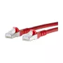 MetzConnect BTR - Patchkabel - RJ-45 (M) - RJ-45 (M) - 3 m - Geschirmt - (CAT 6a) - Halogenfrei - Rot (1308453066-E)