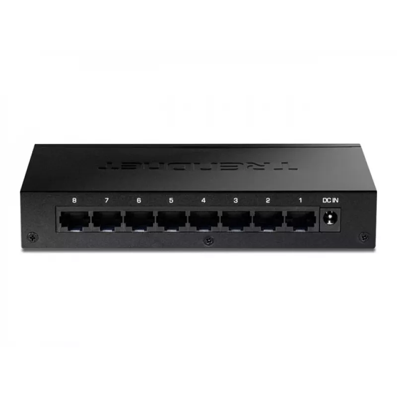 TRENDNET 8-Port Gigabit Switch mit Metallgehäuse