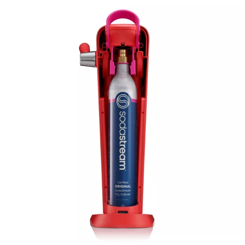 Soda Maker SodaStream Art Mandarin Red 1L Karbonisierflasche