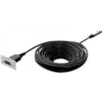 HDMI-Kabel Kindermann Konnect 50 alu 25 m — 4K 60Hz, passives HDMI-Kabel
