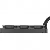 Radiator SILVERSTONE SST-XE360PDD 360mm Wasserkühlung, Schwarz/Silber