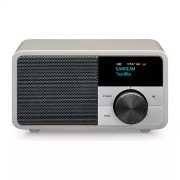 Tischradio Sangean DDR-7 Glacier Silver mit digitalem Tuner und Bluetooth