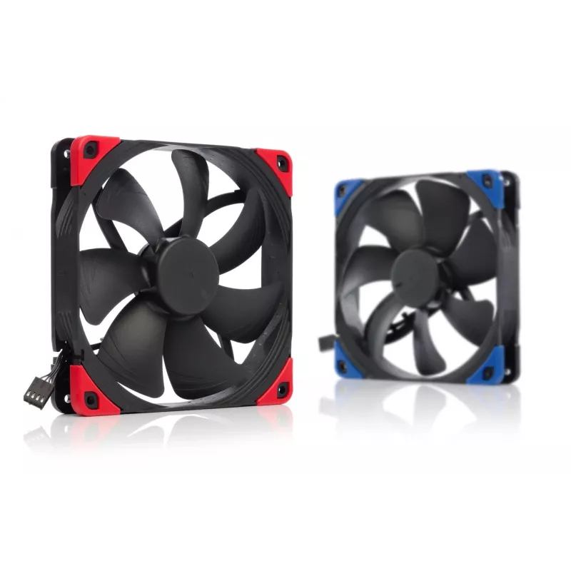 140 mm Noctua NF-A14 PWM chromax.Schwarz.swap Gehäuselüfter, 12V, 300–1500 RPM, PWM, 140.2 m³/h, 24.6 dB