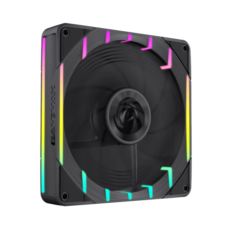 GAMEMAX TORNADO T14 ARGB-R 140mm Gehäuselüfter - Schwarz