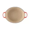 Le Creuset Signature Bräter oval kirschrot 40cm