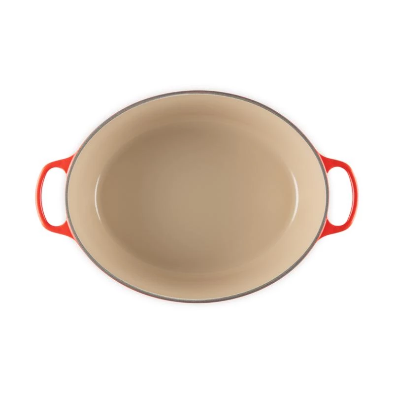 Le Creuset Signature Bräter oval kirschrot 40cm