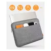Sleeve-Hülle Inateck LB01005 für Geräte bis 33,8 cm (13,3 Zoll), grau