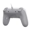 Kabelgebundener Gamecontroller GameSir T3 Lite WT Weiß – ergonomischer kabelgebundener Controller, kompatibel mit PC