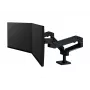 Ergotron LX Pro - Montagekit (Doppelarm) - modular - für 2 LCD-Displays - nebeneinander - Aluminium - Schwarz - Bildschirmgröße: bis 68,6 cm (bis 27 Zoll) (45-686-292)