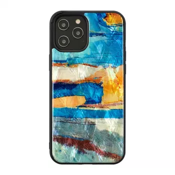 Schutzhülle iKins für Apple iPhone 12 / 12 Pro — Himmelblau