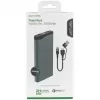 4Smarts Powerbank VoltHub Pro 10000mAh 22.5W mit Quick Charge, PD gunmetal *Select Edition*