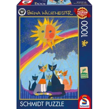 Rosina Wachtmeister: Im Goldregen, Puzzle 1000 Teile