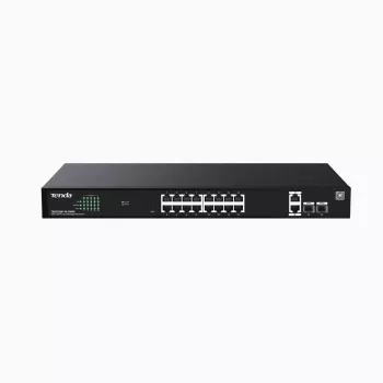 Switch TENDA TEG2220P-16-250W — Gigabit Websmart L2 Cloud PoE+ 16×1Gb/s, 230W
