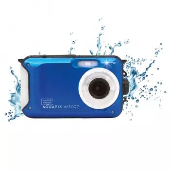 Kompaktkamera Easypix W3027 Wave 5 MP 1280 x 720 Pixel Blau