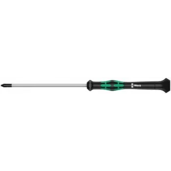 Wera Elektronik- und Feinmechanik-Kreuzschlitzschraubendreher 2050 05118024001 PH 1 Klingenlänge: 80 mm (05118024001)