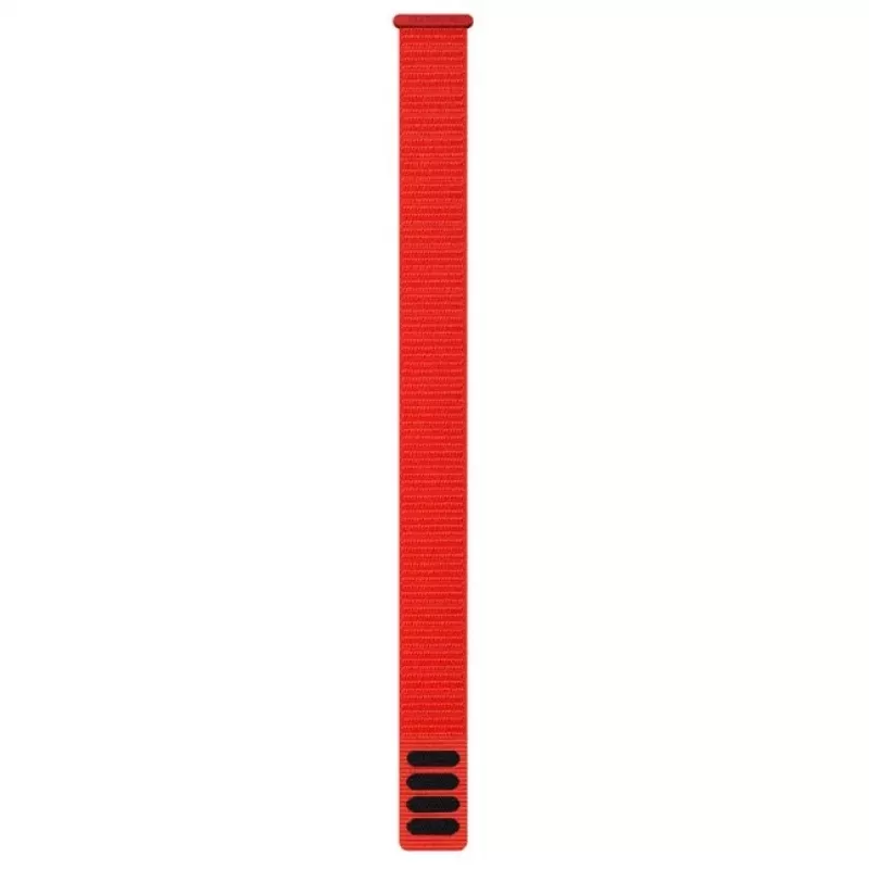 Garmin UltraFit-Uhrenarmband 22 mm Nylon Flammenrot (010-13306-12)