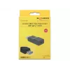 Kabeladapter DeLOCK 65696 USB 3.1 Gen 2 Typ-A auf Typ-C Schwarz