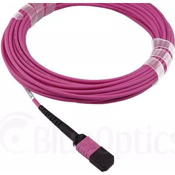 Lichtwellenleiter-Patchkabel CBO SFP5252FU15MKB 15 m MPO OM4, Magenta
