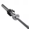 GO320 + ZG1000 Schwarze Olympiastange 14,8 kg 1830 mm HMS mit Backen-Schwarz-Verschlüssen