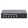 Gigabit 5xPoE Passthrough Switch, betrieben über PoE oder AC, 68W