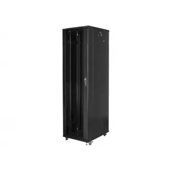 Lanberg FF01-8837-12B Rackschrank 37U Freistehendes Rack Schwarz