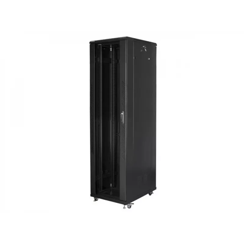 Lanberg FF01-8837-12B Rackschrank 37U Freistehendes Rack Schwarz