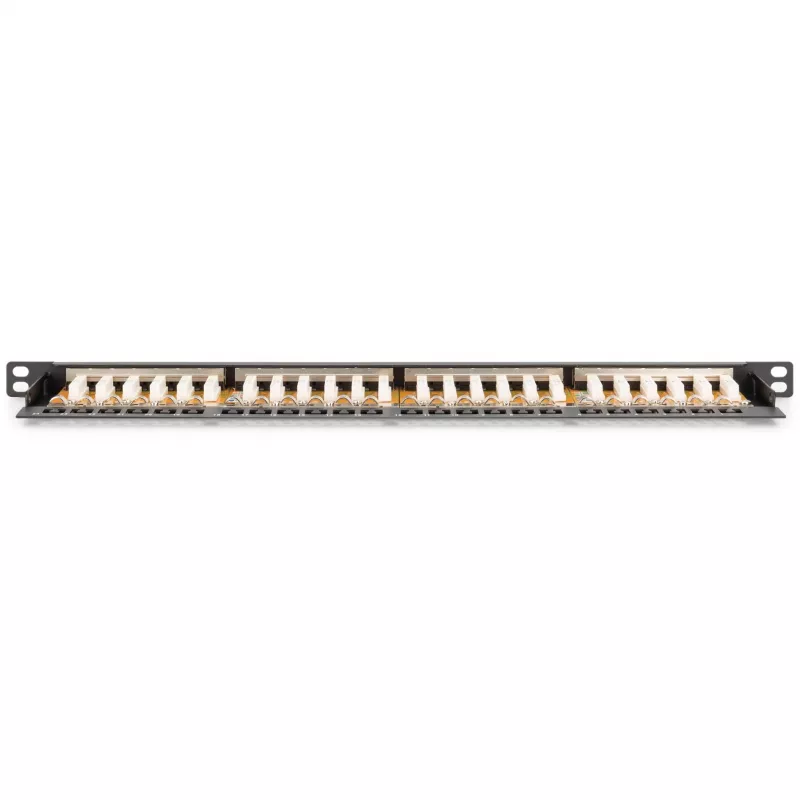 Patch Panel Digitus CAT 6 Class E High Density Geschirmt Schwarz