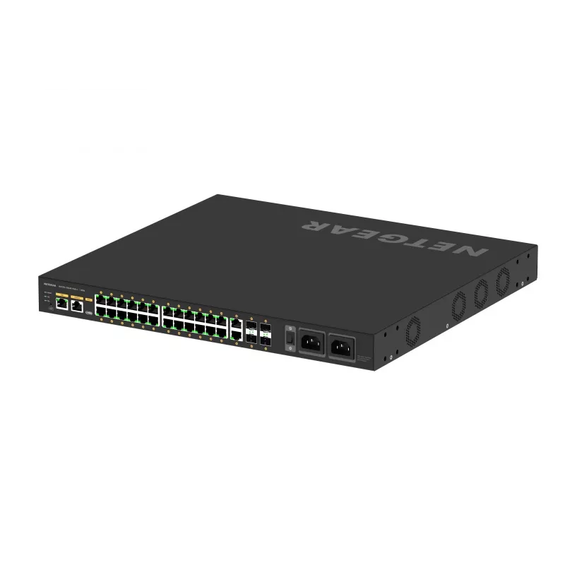 NETGEAR GSM4230UP Managed L2/L3 Gigabit Ethernet (10/100/1000) Power over Ethernet (PoE) 1U Schwarz