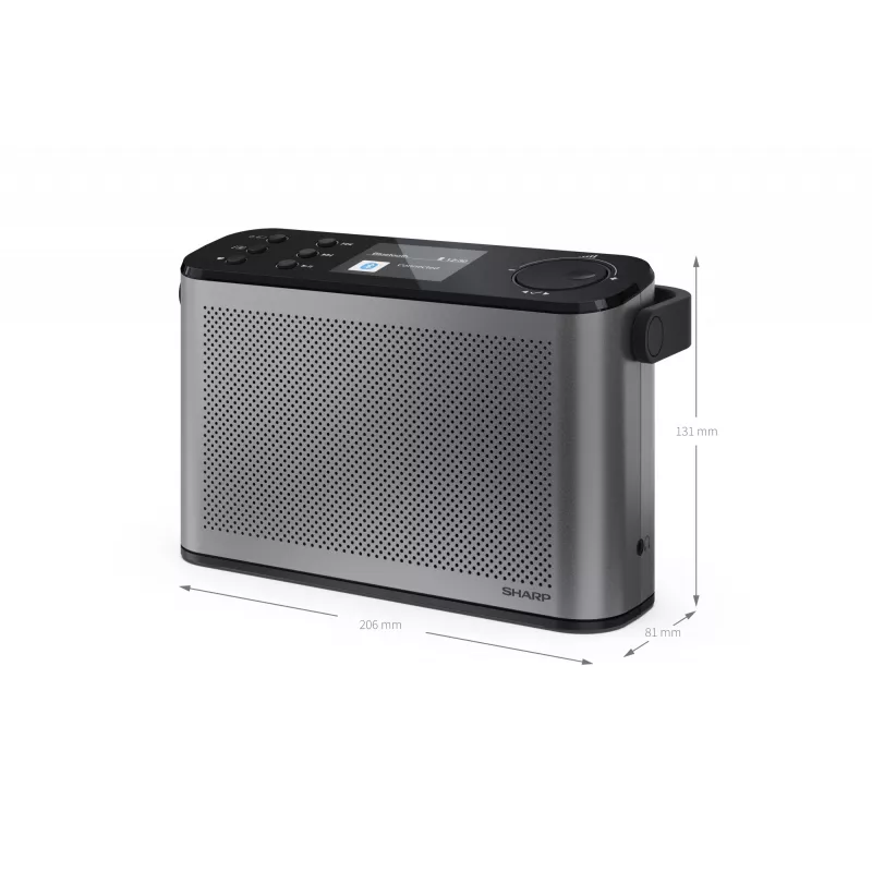 Stereo-Radio Sharp OSAKA DR-P540(GY)