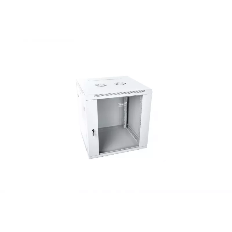 Digitus DN-W19 12U/600 Rack-Schrank wandmontiert Leichtgrau