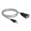 DeLOCK Adapter USB 2.0 Typ-A auf Seriell RS-232 D-Sub 9 + D-Sub 25