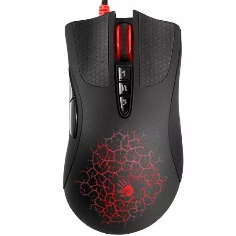 BLOODY A90 Maus Gaming Rechtshänder USB Typ-A Optisch 6200 DPI