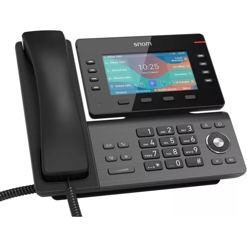 Snom D862 IP-Telefon Schwarz LCD