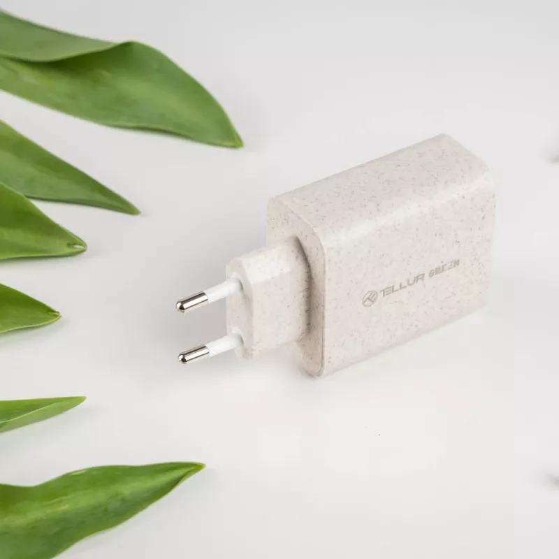 Ladegerät Tellur TLL151321 Type-C PD20W USB QC3.0, 20W PD und QC3.0 Schnellladung