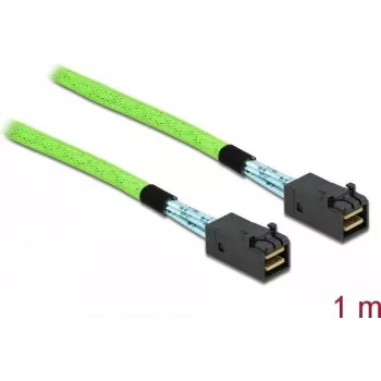 PCI Express-Kabel DeLOCK Mini SAS HD SFF-8673 auf SFF-8673 1 m
