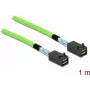PCI Express-Kabel DeLOCK Mini SAS HD SFF-8673 auf SFF-8673 1 m