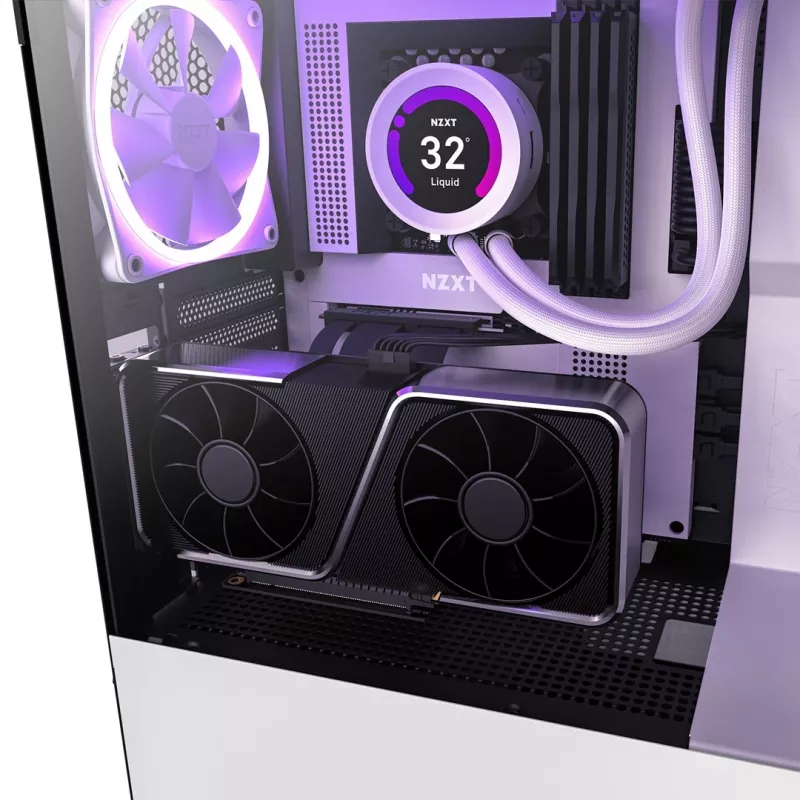 NZXT Riser PCIE 4.0 Riser Kit – Weiß