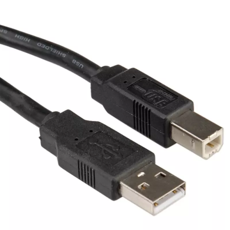 USB 2.0 Kabel Typ A-B ROLINE 0,8 m