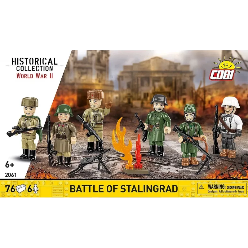 Cobi Bausteine Schlacht um Stalingrad Modellset — 76 Teile, historisches Diorama