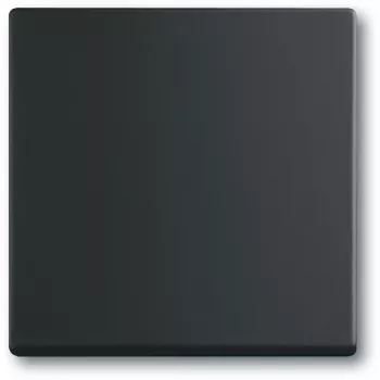 Lichtschalter Busch-Jaeger 1751-0-3041, Kunststoffgehäuse, schwarz, Tasten, 63×63 mm