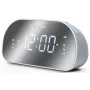 Uhrenradio Muse M-170CMR — digitales Uhrenradio, 1,2 Zoll LED-Anzeige, FM, AC 230V, AAA-Backup, Spiegel/Weiß