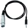 DMX-Adapter EUROLITE 51916210, 3,5 mm Klinke auf XLR, 1 m Kabel