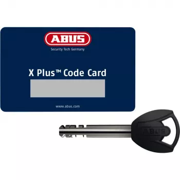 ABUS 59715 Fahrradschloss Schwarz - Red 1200 mm Kettenschloss (59715)