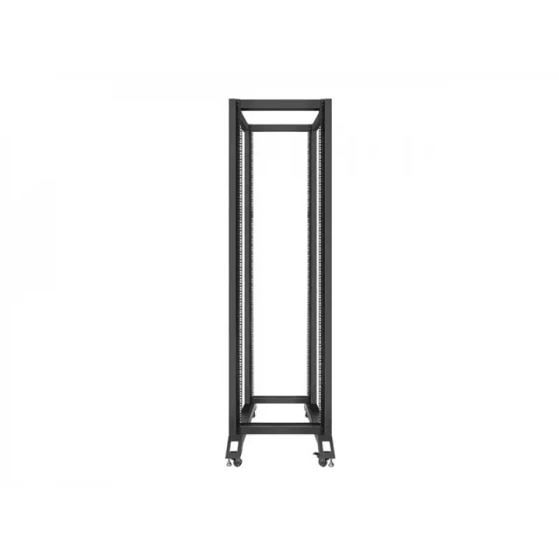 Lanberg OR01-6042-B Rack-Schrank 42U freistehendes Rack Schwarz