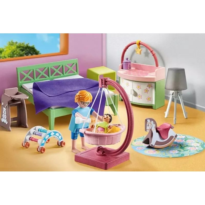 Figurenset My Life 71609 Schlafzimmer mit Baby-Spielecke