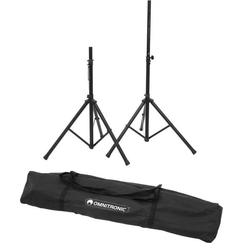 PA-Lautsprecherständer-Set Omnitronic MOVE MK2 — ausziehbar, höhenverstellbar, 2 Stück