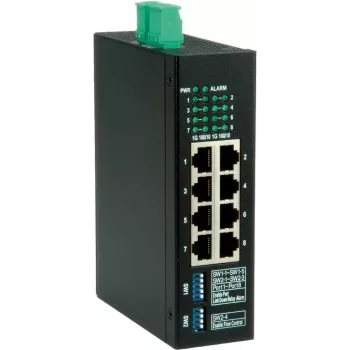 ROLINE Ind. Switch 8x - Switch - 1 Gbps (21.13.1163)