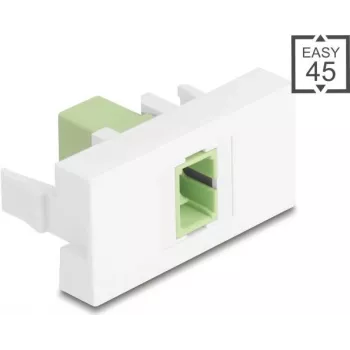 Patchpanel-Modul DELOCK 90894 SC Simplex, Lindgrün Weiß