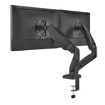 Monitorarm up up Economical Interactive Counterbalance Dual Monitor Arm Mattschwarz VESA 75x75/100x100