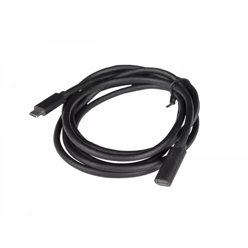 USB-Kabel LANBERG CA-USBE-20CC-0015-BK USB-C auf USB-C 1,5 m, USB 3.2 Gen 1 (5 Gbit/s), vergoldete Kontakte, schwarz